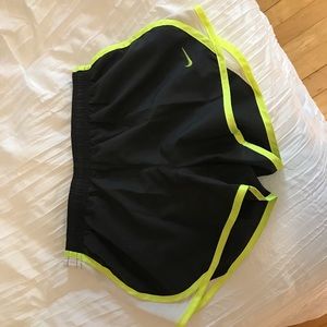 Nike charcoal running shorts
